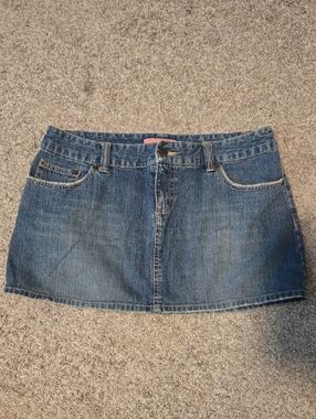 Aeropostale Blue Denim Mini Skirt